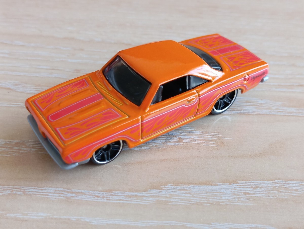HOT WHEELS LOOSE - ´68 PLYMOUTH BARRACUDA FORMULA S ORANGE LOOSE 1