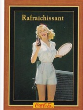 1995 Collect-A-Card Coca-Cola Collection Series 4 #333 Tennis match France 1948
