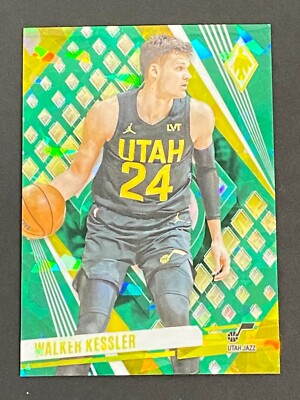 Walker Kessler 2023-24 Panini Phoenix  Green Ice #42 #ed 14 /149