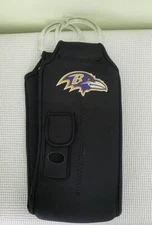 Picnic Time Black Baltimore Ravens NFL Football Wine Chiller Insulated Cold Tote