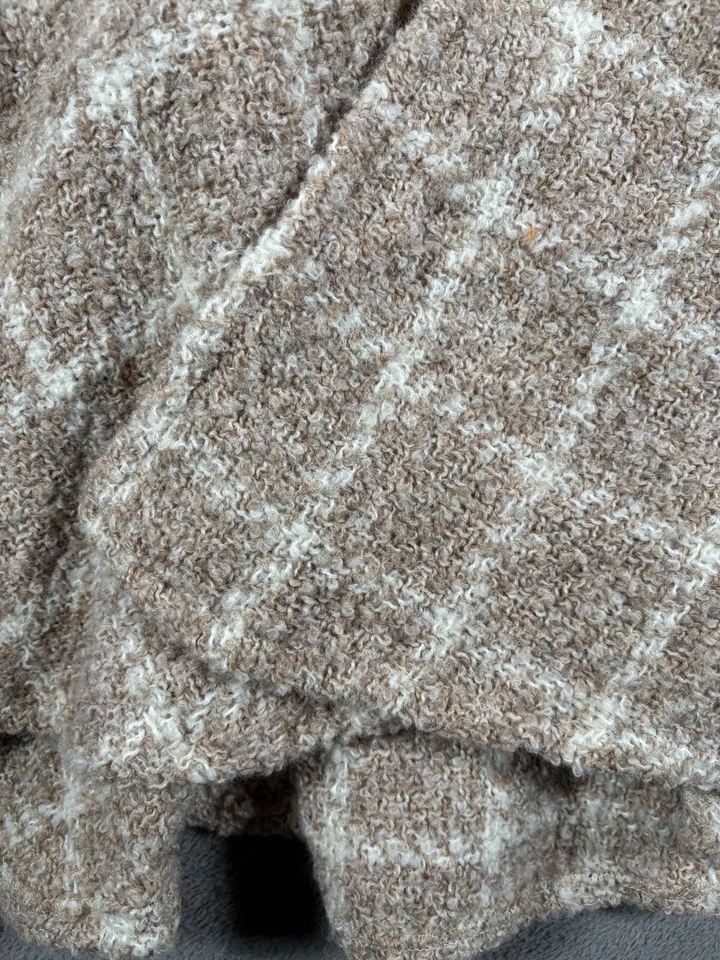 Capa de capa vintage Boyne Valley Weavers pequeña lana tejida artesanalmente Irlanda Foto 2 de 4