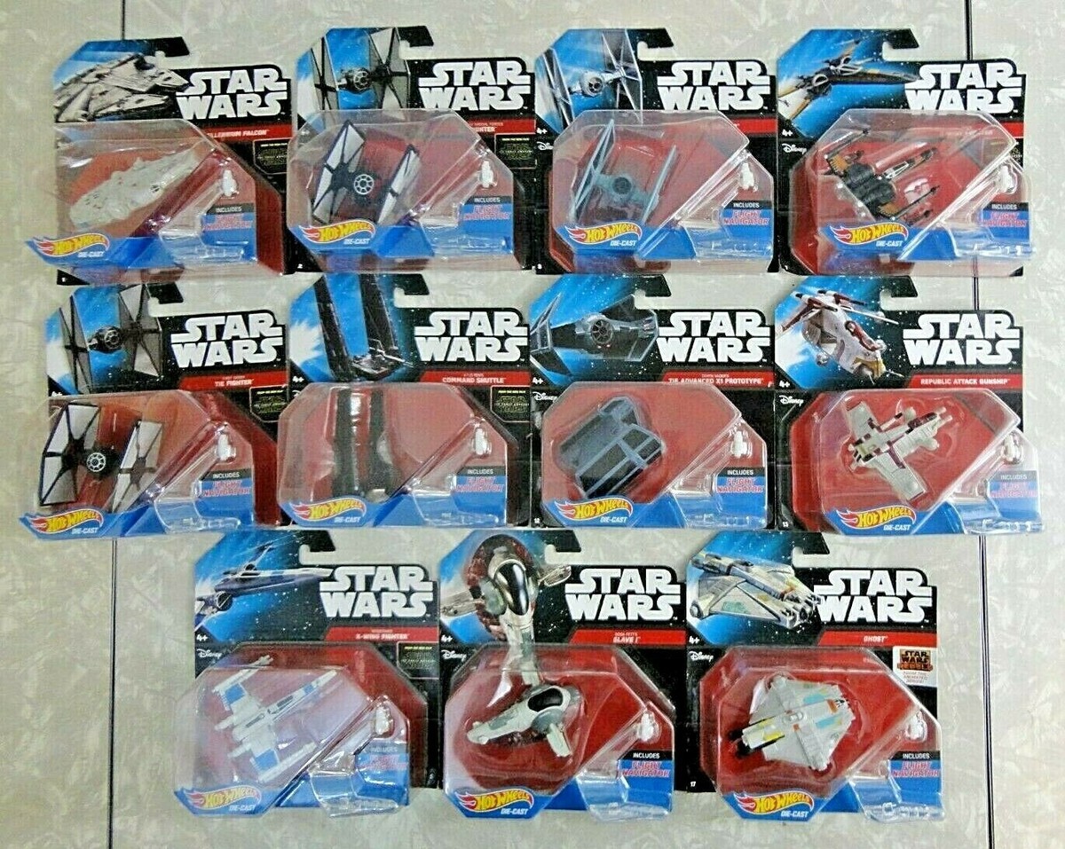 Hot Wheels Star Wars ダイキャスト11機入 target限定 Star Wars Hero Villain Target Exclusive: 11 pack with 2