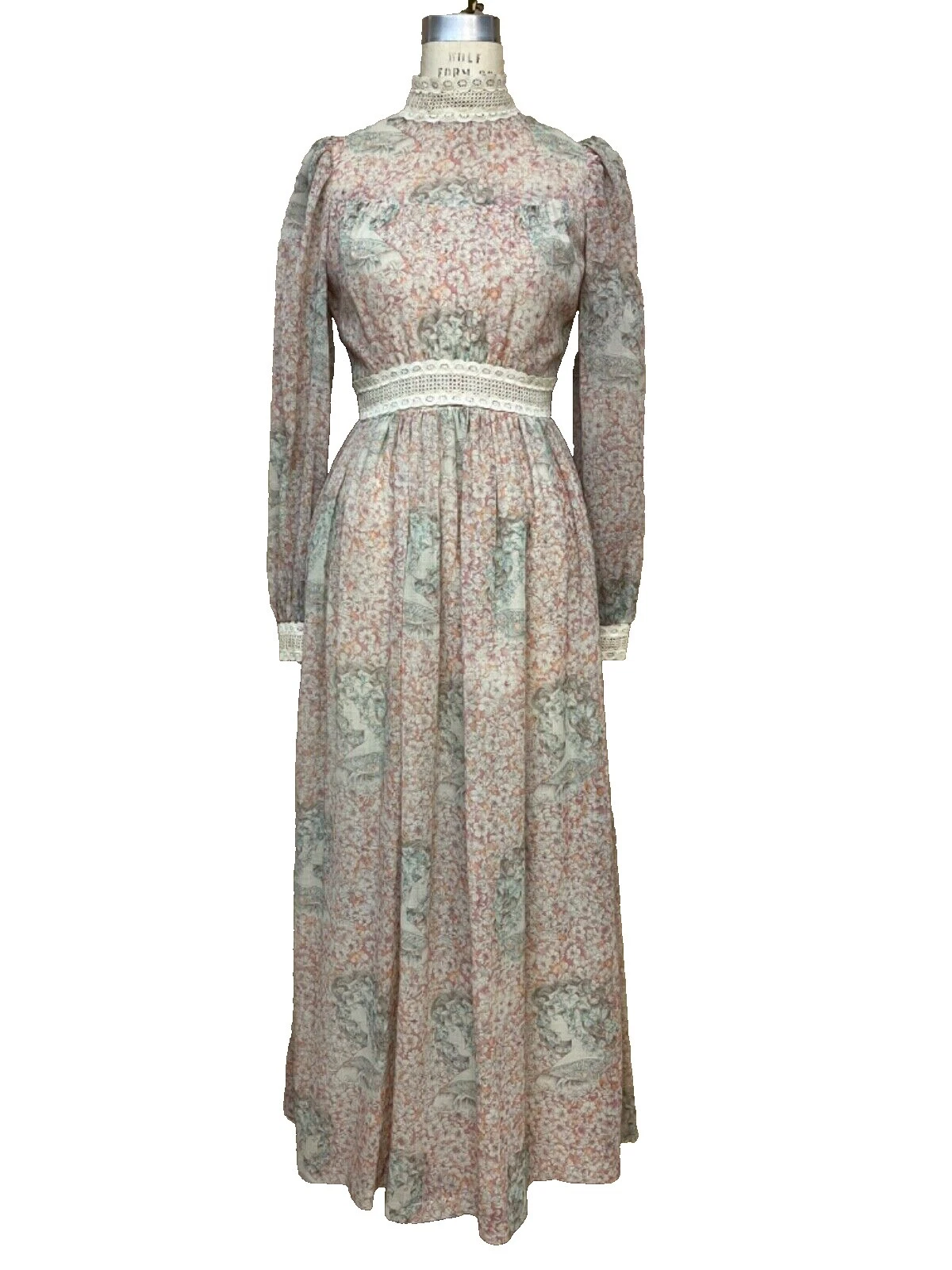 Vestidos Vintage de fiesta de mezcla de algodón para mujeres