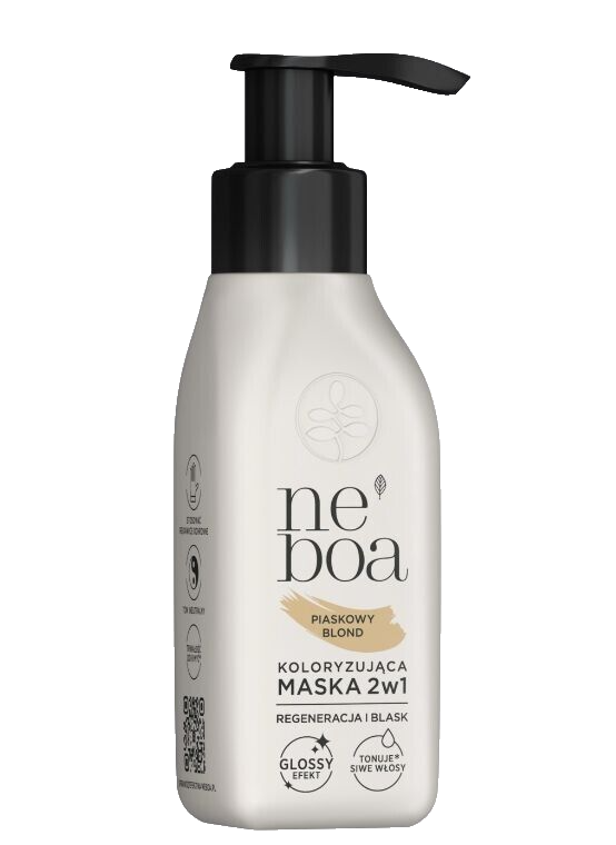 NEBOA  2in1 Coloring Sand Blonde  Mask 100ml