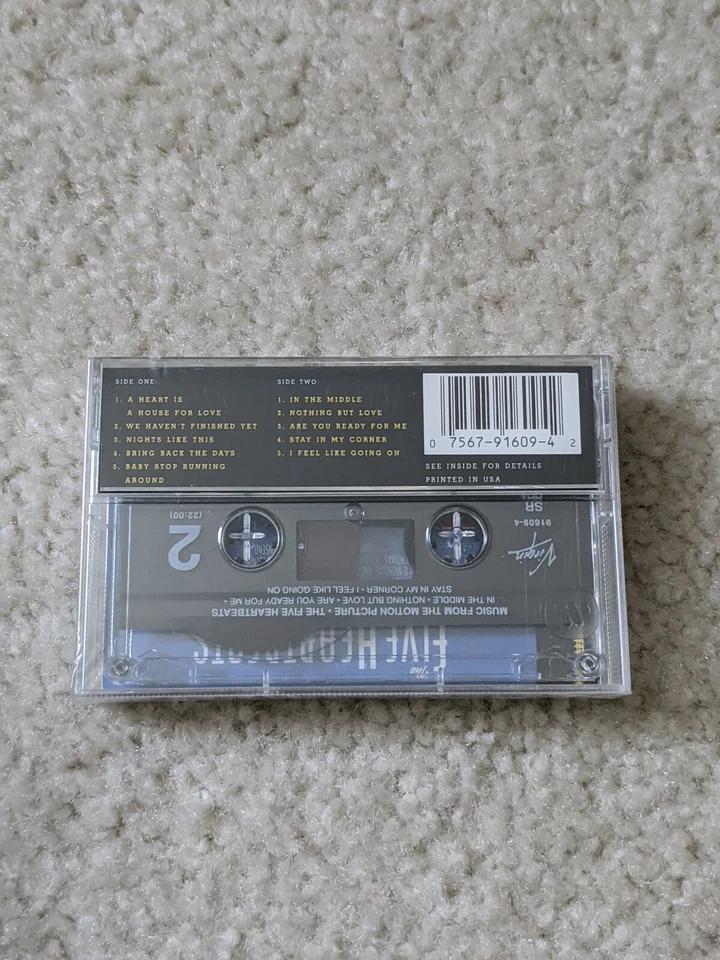 Five Heartbeats, Music from Motion Picture Cassette Tape | NEW, Factory Sealed!  - Image 2 of 2