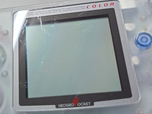 Consola SNK Neo Geo Pocket Color solo Cristal Blanco Modelo Japón sin batería - Imagen 8 de 8