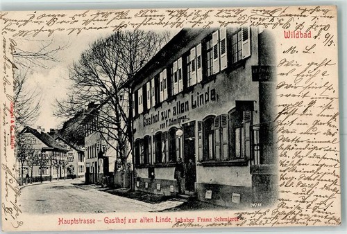 13424261 - 7547 Bad Wildbad Hauptstrasse Gasthof Zur alten Linde Inhaber Franz