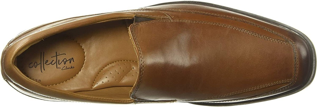 New In Box Men\'s Clarks, Tilden Free Loafer 26130098 Dark Tan Leather Size 13 M Amazon.com | Clarks Collection Men main image 3