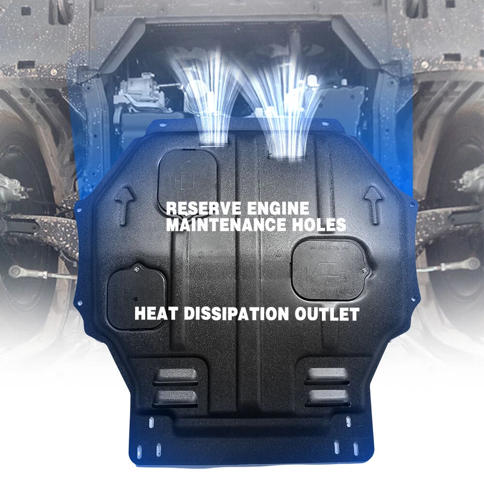 Передние брызговики под крышку двигателя для Mitsubishi Outlander 2014-2015 годов выпуска - Изображение 2 из 4