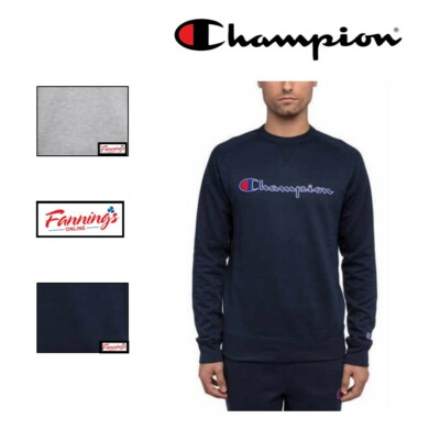 #ad Champion Men#x27;s Fleece Crewneck Sweat Shirt D21 $23.71