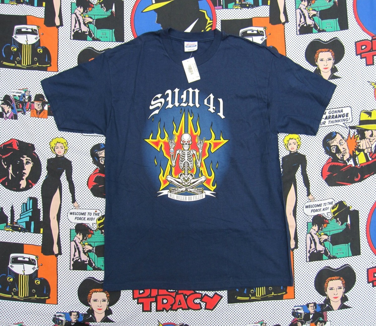 SUM 41 Tシャツ S Vintage 2002 SUM 41 Shirt All Killer No Filler Band