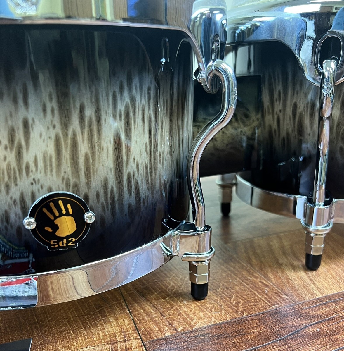 Profesional Bongo 5d2 Siam Oak Wood Elite Series 7-1/4 & 8-5/8 Drumheads Profesional Bongo 5d2 Siam Oak Wood Elite Series 7-1/4 & 8-5/8 Drumheads