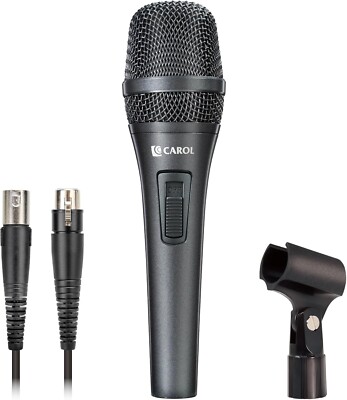CAROL AC-910S Gesangsmikrofon - Dynamisches Mikrofon mit Nierencharakteristik Profi Neu
