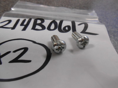 NOS Kawasaki Pan Head Screws EX500 EN500 Ninja 500 214B0612 QTY2