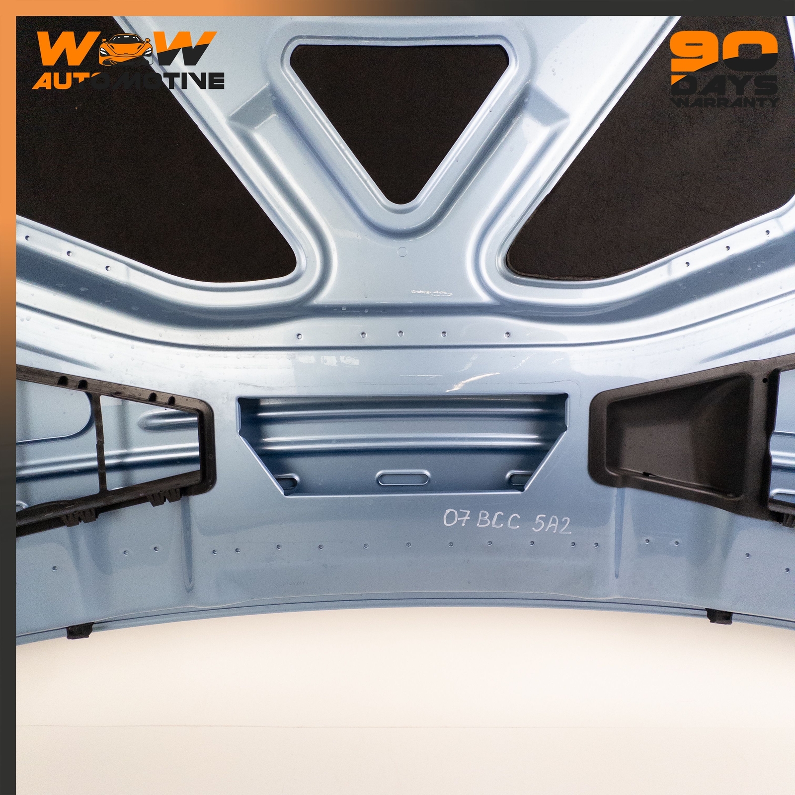 04-11 BENTLEY CONTINENTAL GTC GT FRONT HOOD BONNET COVER PANEL ASSEMBLY BLUE OEM