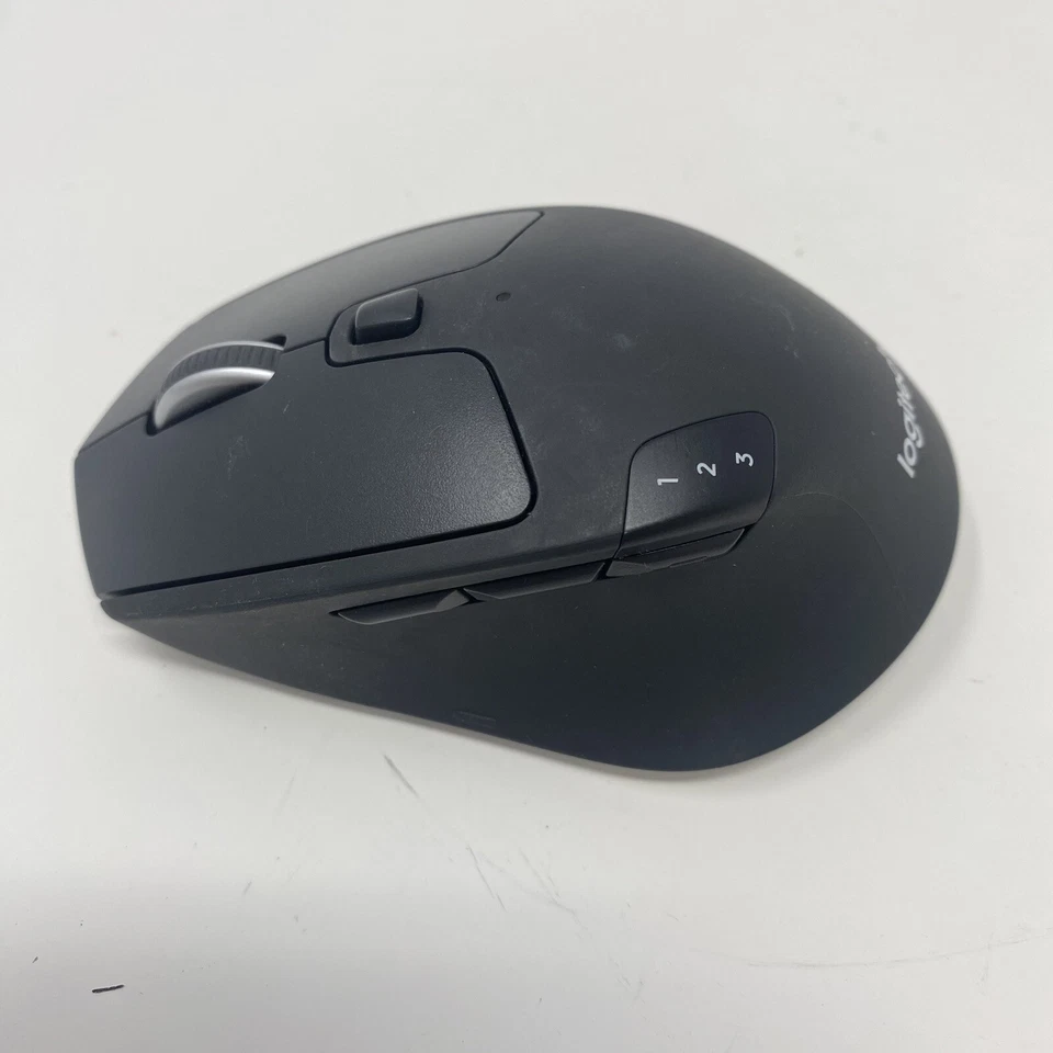 Logitech M720 Triathlon Multi-Device Wireless Bluetooth Mouse - NO DONGLE (USB) - Image 3 of 4