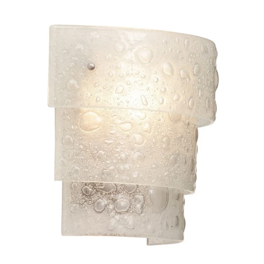 Kalco Cirrus 1 Light Wall Sconce in Satin Nickel - 5095SN