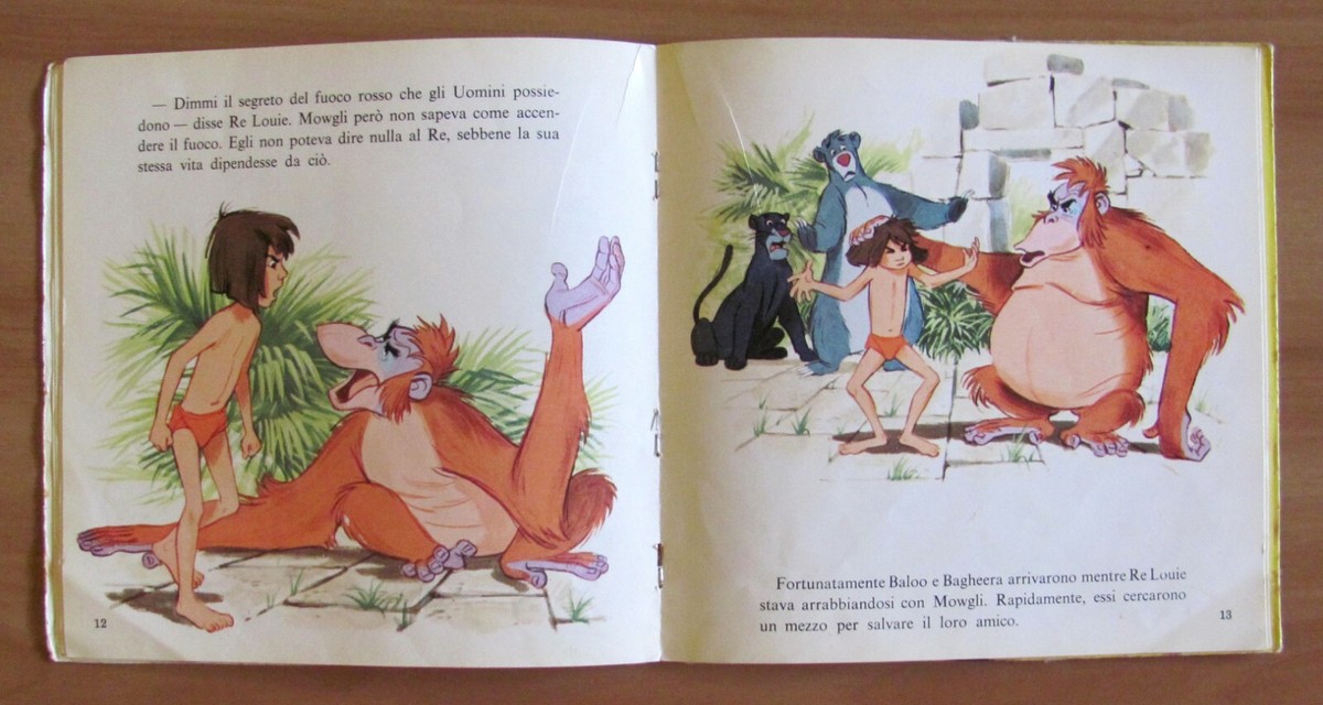 re luigi libro della giungla