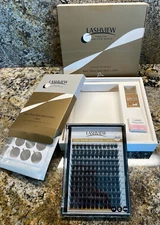 NEW Pro Lashview 144 Individual Eyelashes Kit with Glue & Cream Eyelash Remover