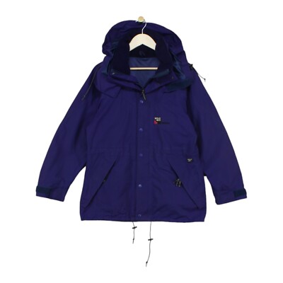 Vintage Sprayway Goretex Regenmantel Damen Größe M lila Kapuze wasserdicht