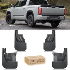 Nilight Mud Flaps for Toyota Tundra 2022-2024 No Drilling Precision Front & Rear