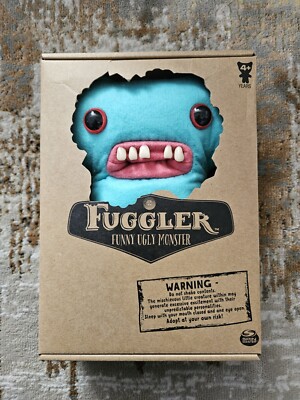 GapTooth McGoo Blue Fuggler / Funny Ugly Monster / RARE / NEU / Spin Master