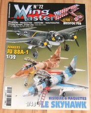 HEFT WING MASTERS   N° 72 --- SKYHAWK / JU 8...