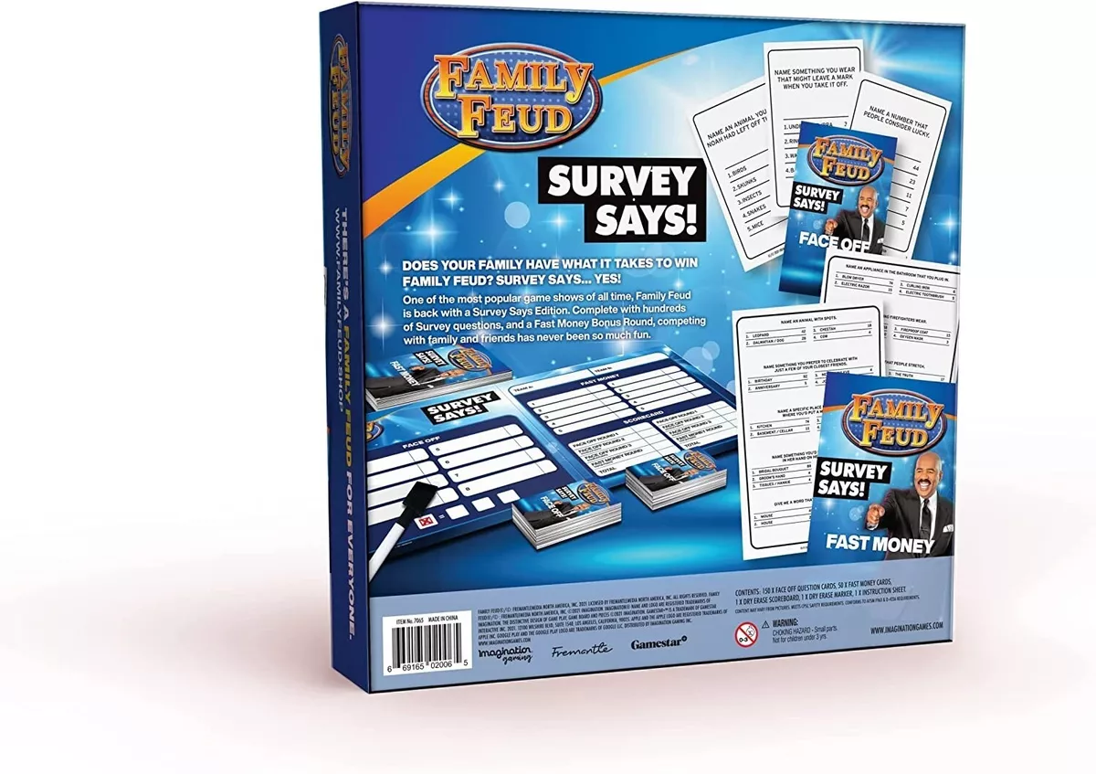 Family Feud Board Game Survey Says Steve Harvey APP STORE