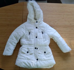 steve madden white coat