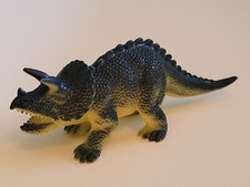 Rare Vintage 5" Triceratops Dinosaur PVC Detailed Realistic Action Figure.