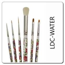 Discontinued Langnickel Doll Collection Detail Brush Set For Water Base