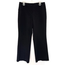 George Black Petite Career Workwear Pants Straight Leg Business Casual Size 16P