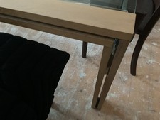 Ligne Roset Eaton Walnut/glass Table and Dining chairs Frag Dining Table 