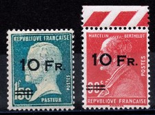 France Poste Aérienne n°3-4 neufs** MNH