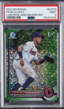 2022 BOWMAN CHROME PROSPECTS #BCP39 FRAN ALDUEY 33/99 PSA 9