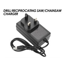 Universal 21V Battery Charger UK 3-Pin Plug for Cordless Tools Power Adapter