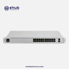 Ubiquiti USW-16-POE-Gen2 16-Port 2 PoE Switch 2 1G SFP ports 42W 1.3"LCM