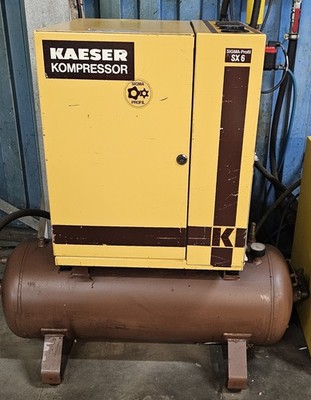 Kompressor Kaeser SX6 mit Kältetrockner TA8