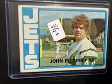 1972 Topps - John Riggins #13 (RC) VG + Condition