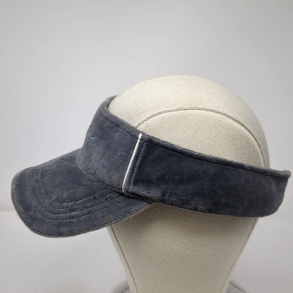 Sean John 背带遮阳帽灰色均码可调节刺绣 — 第 3/4 张图片