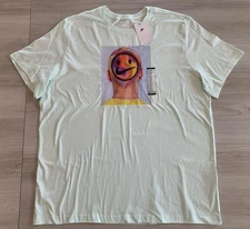 NWT Nike J. Balvin Smiley Face Have a Nice Day T-Shirt DQ1080-394 Mens 2XL