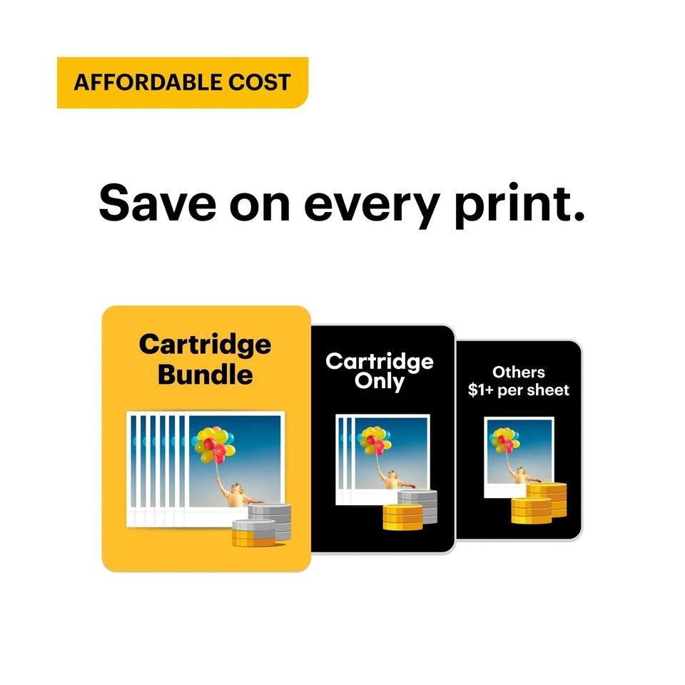 KODAK Dock Plus 4PASS Instant Photo Printer, 4x6 inches, 50 Sheets Bundle - Image 2 of 4