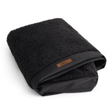 Washable Dog Bed Cover - Large Size Plush Fleece Cover for Orthopedic Egg Cra...