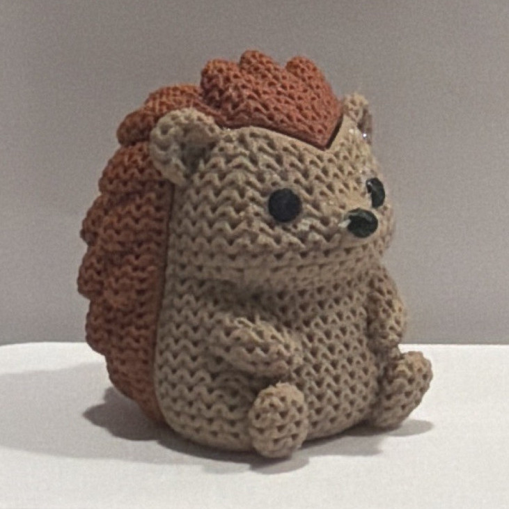 Hedgehog 3-D printed ￼