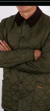 Image of BARBOUR HERITAGE LIDDESDALE QUILT OLIVE SIZE Medium 40" Chest
