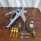 GI Joe X-30 Conquest Vehicle With Pilot Slip Stream ARAH Vintage 1986 Incomplete