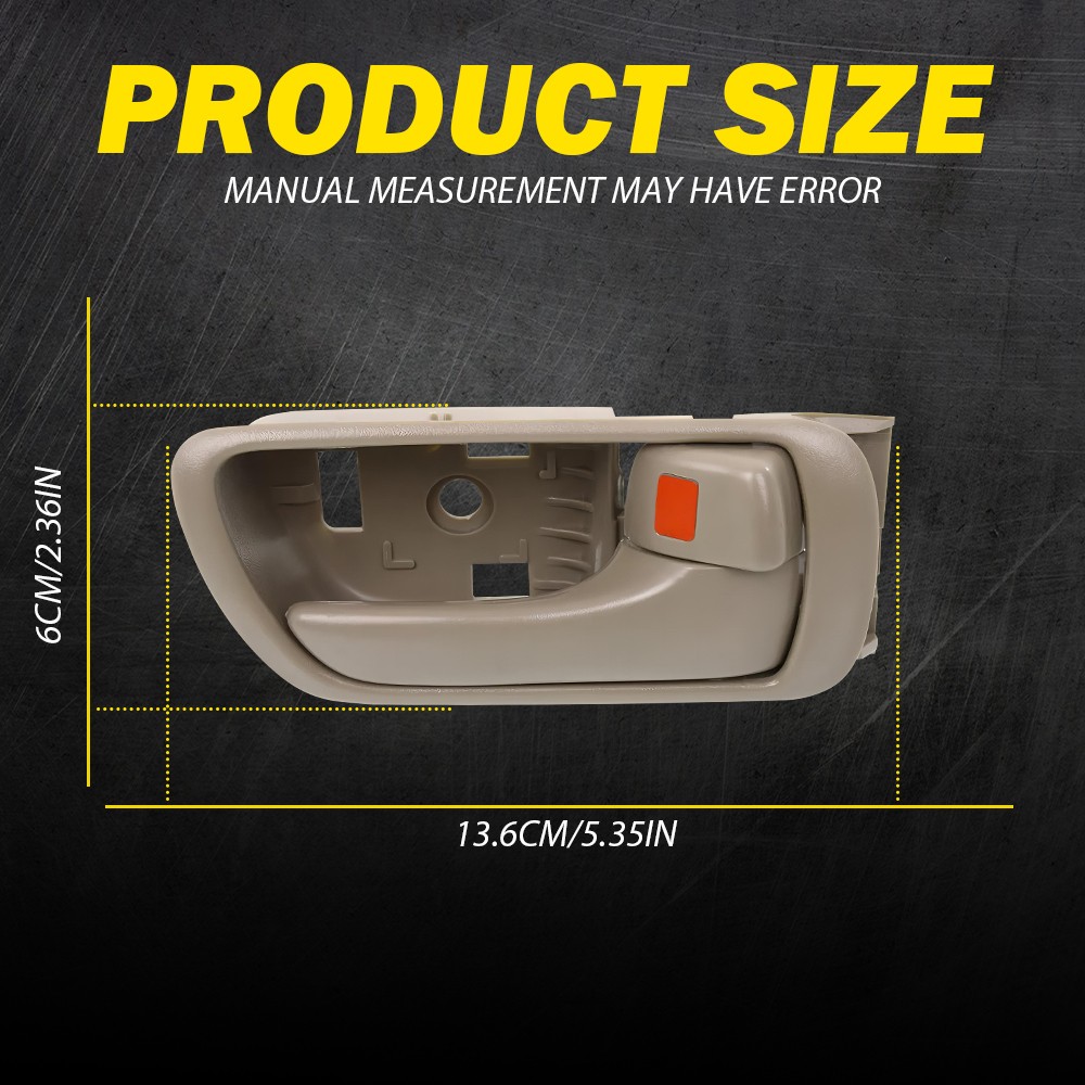 Inner Door RH Handle Armrest For Toyota 05-06 Camry Base 2002-2006 Camry