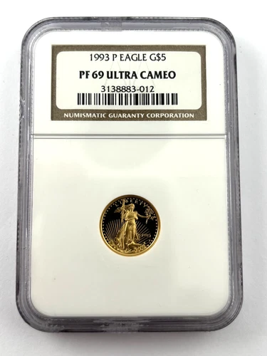1993-P American Gold Eagle 1/10 oz Proof — photo from the most recent tracked eBay sale