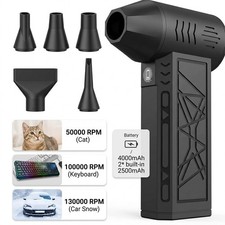 X6 Turbo Jet Fan 130000 RPM Cordless Air Duster Blower High Speed Dust Cleaner