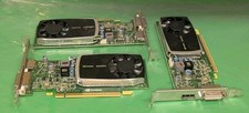 LOT of 3 Nvidia Quadro 600 PCIe DVI  Display Port FH Graphics Card 1GB DDR